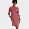 Women's Cloud Knit Pajama T-Shirt Dress - Auden™ - 3 of 4