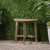 NicBex Modern Outdoor End Table Outdoor Side Table, Outdoor Coffee Table Patio Table Small Table Outdoor Table for Backyard, Balcony, Porch - 2 of 4