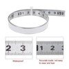 Unique Bargains Metric Left to Right Read Self-Adhesive Peel and Stick Waterproof Measuring Rulers - 3 of 4