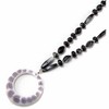 Eyeglass Necklace Calabria EC-5-E Eye Catcher Hang Loop 20"In Gold Brown Yellow - 4 of 4