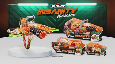 XSHOT Horror Fire Dread Hammer Toy Dart Blaster (with 48 Darts) by