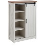 Sapphtopaz 5-Drawer Dresser for Bedroom Sliding Barn Door Chest of Drawers Storage Cabinet Closet Organizers and Storage for Hallway, Living Room - 2 of 4