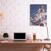 Stupell Industries Retro Waterski Team Aerobic Pyramid Watercolor Painting - 2 of 4