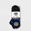 Pair of Thieves Men's 3pk Cushion Low Cut Casual Socks - Blue/Green/White 8-12 - image 2 of 4