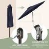 WestinTrends 9 Ft Outdoor Patio Market Table Umbrella with Tilt and Crank - 3 of 4
