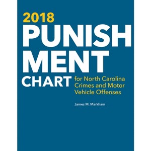 2018 Punishment Chart for North Carolina Crimes and Motor Vehicle Offenses - by  James M Markham (Paperback) - 1 of 1