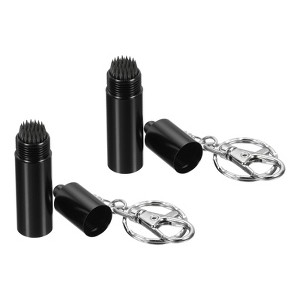 Unique Bargains Snooker Billiard Pool Cue Tip Shaper Pool Repair Tool Billiard Cue Care Accessory with Keychain - 1 of 4
