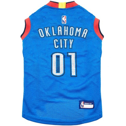 OKC Oklahoma City Thunder NBA Basketball 3/4 sleeve tee t-shirt sz