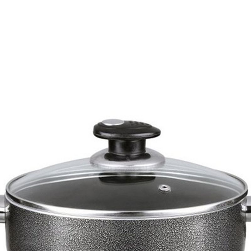 Brentwood Dutch Oven Aluminum Non-Stick 5 Qt in Gray, 2 of 4