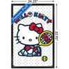 Trends International Hello Kitty and Friends: 21 Sports - Kitty Tennis Framed Wall Poster Prints - 3 of 4