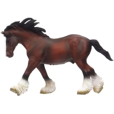 Breyer Animal Creations Breyer Corral Pals Horse Collection Bay Clydesdale Stallion Model Horse