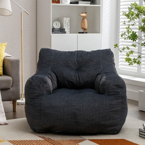 Gray bean bag chair target clearance