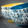 Sullivans Portuguese Print Bowl Set of 4  6.5"L Multicolored - 2 of 4