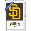 Trends International MLB San Diego Padres - Logo 22 Framed Wall Poster Prints - 3 of 4