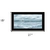 HomeRoots Three Sailboats Ocean Scene Black Framed Wall Art - 3 of 4