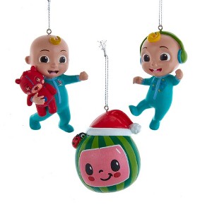 Kurt Adler Cocomelon  3-Piece Ornament Set - 1 of 4