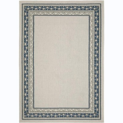 Oriental Weavers Torrey 8020W Light Grey/ Blue Indoor/Outdoor Area Rug - 5'3" x 7'3"