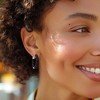 Ross-Simons 0.50 ct. t.w. Black Spinel Inside-Outside Hoop Earrings in Sterling Silver - 2 of 4