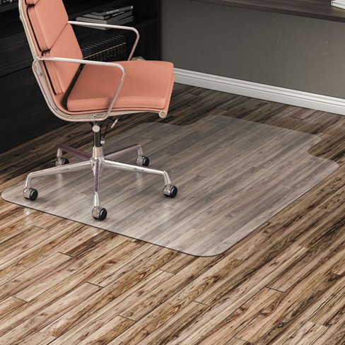 Alera All Day Use Non-Studded Chair Mat for Hard Floors, 36 x 48, Lipped, Clear - image 1 of 4