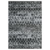 Modern Washable Area Rug, Geometric Pattern Bedroom Carpet with Non Slip Backing, Low Pile Stain Resistant Floor Carpet, Colorful - 3 of 4