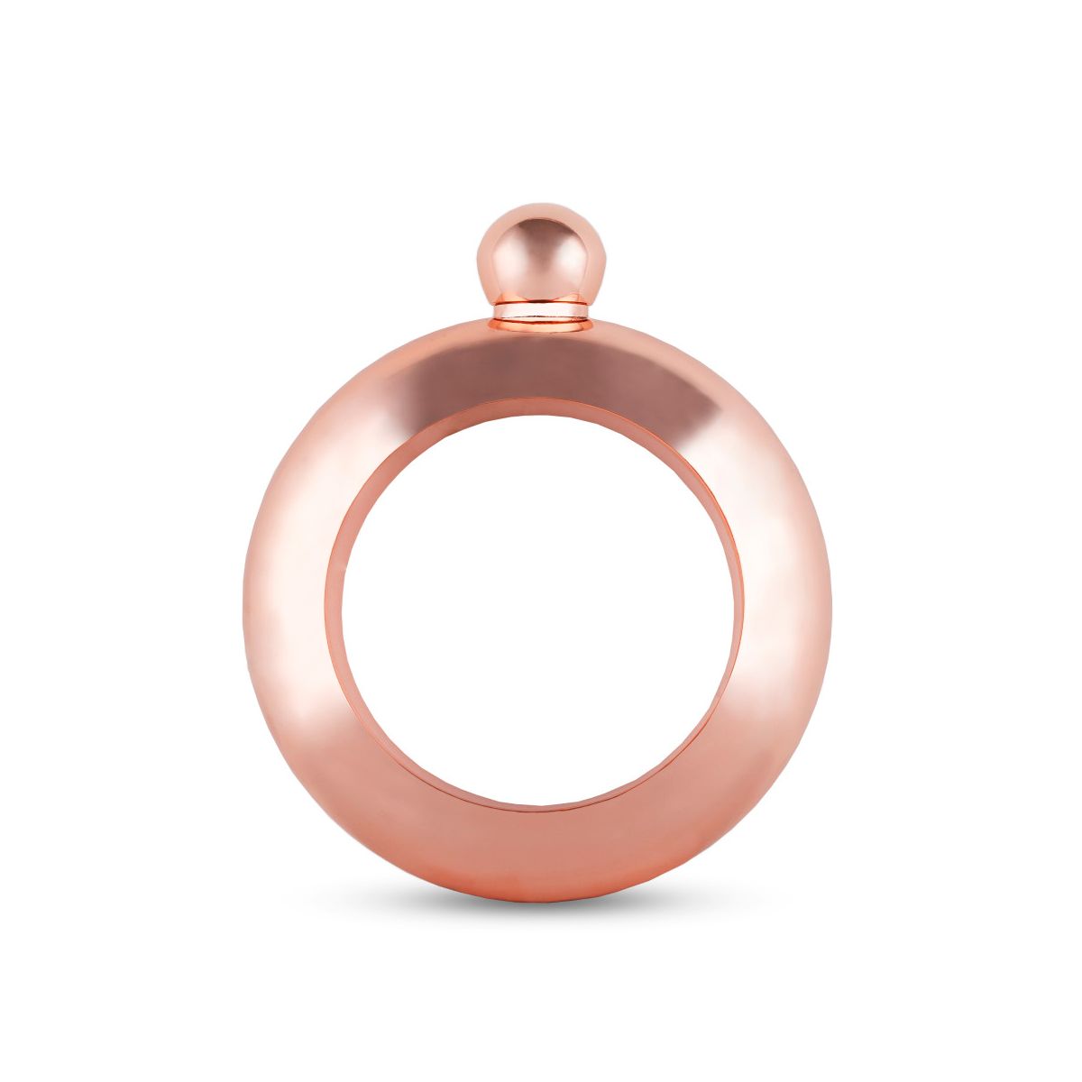 Charade: Rose Gold Bracelet Flask by Blush
