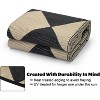 Waterproof Reversible Outdoor Rug - Lightweight, Foldable, Easy Clean for Patio, Camping, Pool & Beach - 4 of 4