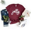 Simply Sage Market Women's Jolly Bold Cursive Short Sleeve Graphic Tee - 2 of 4