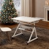 Okak Modern Adjustable Jigsaw Puzzle Drafting Table with Storage & Wheels,Metal Board Drafting Desk for Adults & Teens - 3 of 4