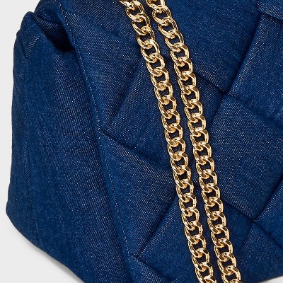 Denim Sophie Crossbody Bag - A New Day&#8482; Navy Blue_5