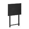 NicBex Folding Side Table Set of 2 Modern Portable Small Desk 2-Piece Folding End Table for Living Room, Bedroom, Space Saving - 4 of 4