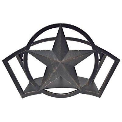 Liberty Garden Decorative Steel Liberty Star Garden Hose Butler Wall ...