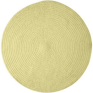 Colonial Mills Spring Meadow Area Rug - Sprout Green 3' round - 1 of 4
