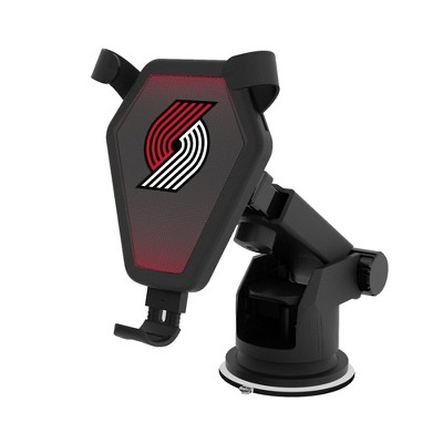 Keyscaper Portland Trail Blazers Linen 10-Watt Wireless Car Charger