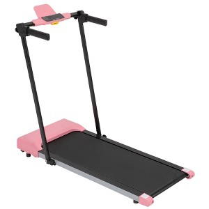 Electric Folding Treadmill with LED Display for Walking, Jogging & Running, Adjustable Speed up to 7.5MPH, Easy Storage - 1 of 4