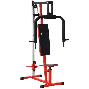 Soozier Chest Fly Chest Press Machine for Back, Pectoral, Rear Deltoid and Shoulder Training - 1 of 4