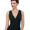 Ross-Simons 1.50 ct. t.w. Black and White Diamond Pendant Necklace in Sterling Silver - 2 of 3