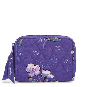 Vera Bradley Women's Outlet Cotton Small Zip-Around Wallet - 1 of 2