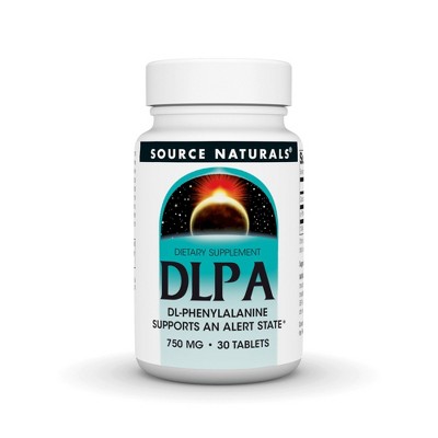 DLPA 750mg by Source Naturals, Inc.  -  30 Tablet