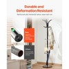 VEVOR Freestanding Coat Rack, Metal Coats Rack Stand with Umbrella Holder, Stable Marble Base & 14 Hooks,Hall Coat Tree for Entryway, Bedroom, Black - 4 of 4