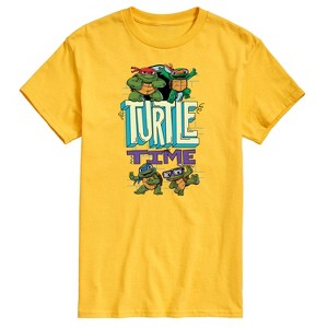 Men's - Teenage Mutant Ninja Turtles Mutant Mayhem - Turtle Time Short Sleeve Graphic T-Shirt - 1 of 4