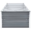 vidaXL Raised Bed Grey Galvanized steel 126.0 x 31.5 x 17.7 in - 4 of 4
