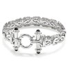 Ross-Simons Sterling Silver Byzantine Bracelet With Black Onyx - 4 of 4