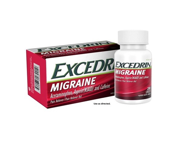 Excedrin Migraine Pain Reliever Cets - /Aspirin (NSAID) - 200ct
