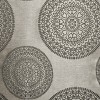 Traditional Medallion Jacquard Room Darkening Curtain 2-Panel Set by Blue Nile Mills - 3 of 4