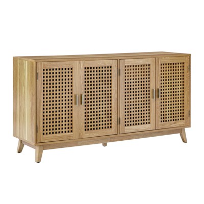 Matt  58"Wide Sideboard With Adjustable Shelf | ARTFUL LIVING DESIGN