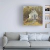 14" x 14" Marilyn Wendling 'Sweet Cottage III' Unframed Wall Canvas - Trademark Fine Art: Modern Style Nature Artwork - 3 of 4