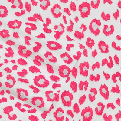 Twin XL Pink Leopard Microfiber Sheet Set