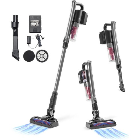 Iris Usa High Power Cordless Stick Vacuum Cleaner With Replaceable