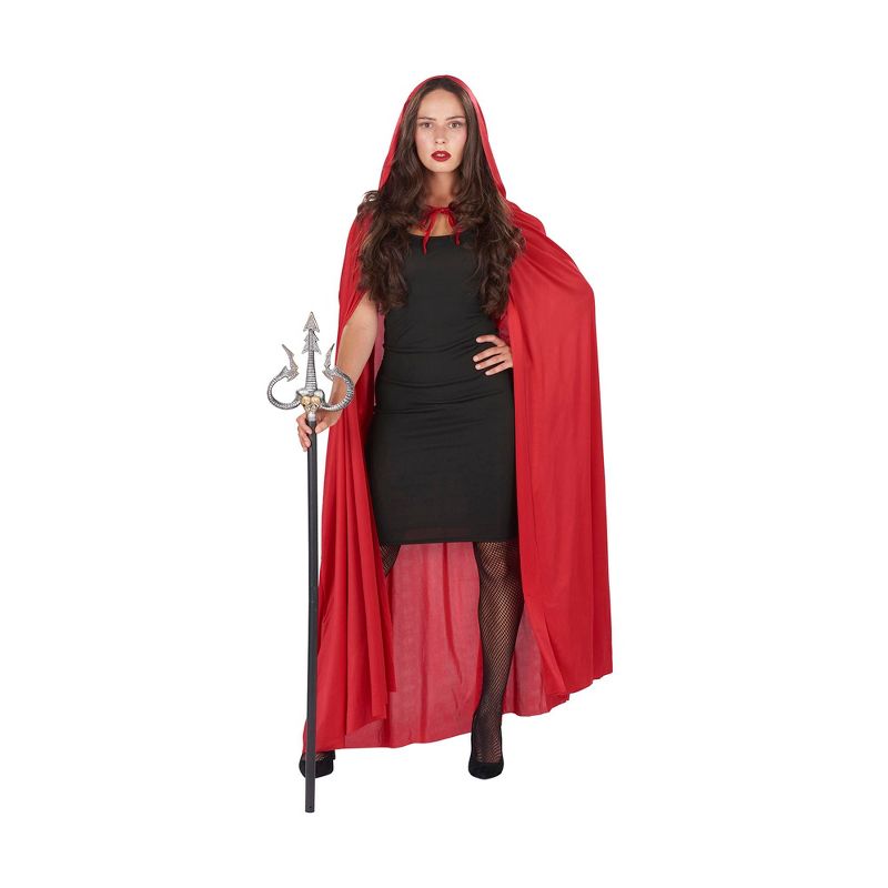 Orion Costumes Unisex Hooded Adult Costume Cape | Red, 1 of 3
