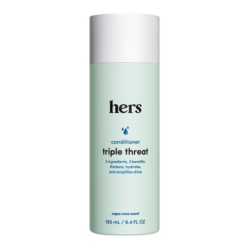 Hers Triple Threat Conditioner For Thickening & Damaged Hair Repair - 6.4  Fl Oz : Target